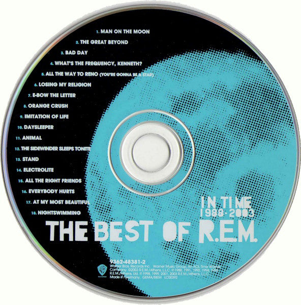 R.E.M. : In Time (The Best Of R.E.M. 1988-2003) (CD, Comp)