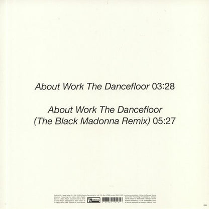 Georgia (25) : About Work The Dancefloor (12", Single)