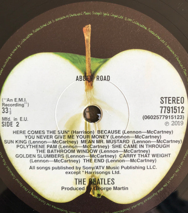 The Beatles : Abbey Road (LP, Album, RE, RM, 180)