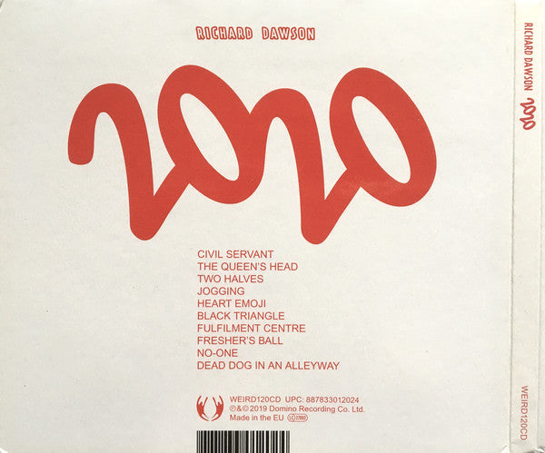 Richard Dawson : 2020 (CD, Album)