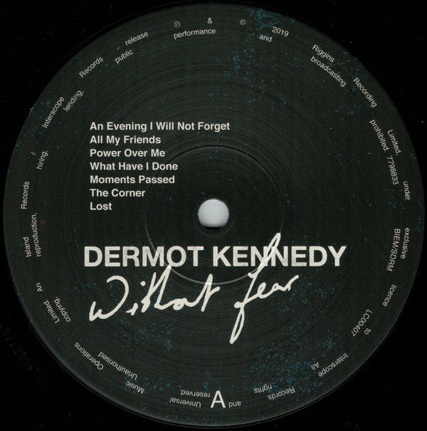 Dermot Kennedy : Without Fear (LP, Album)