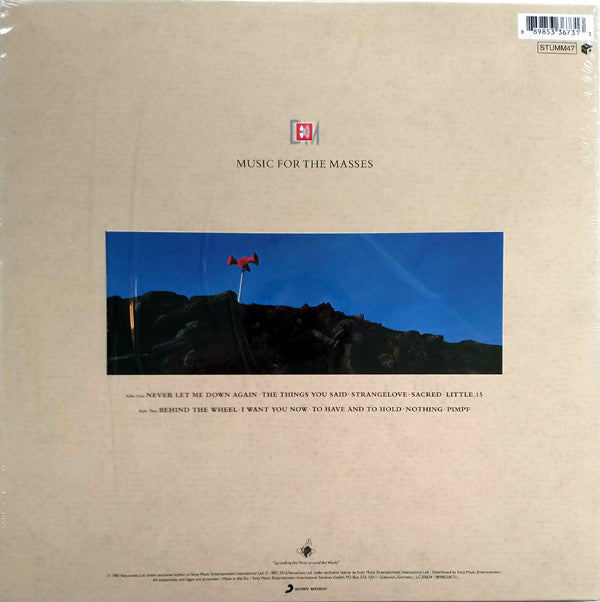Depeche Mode : Music For The Masses (LP, Album, RE, RM, Gat)