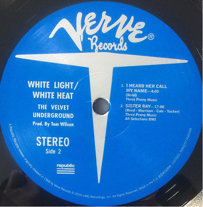The Velvet Underground : White Light / White Heat (LP, Album, RE, 180)