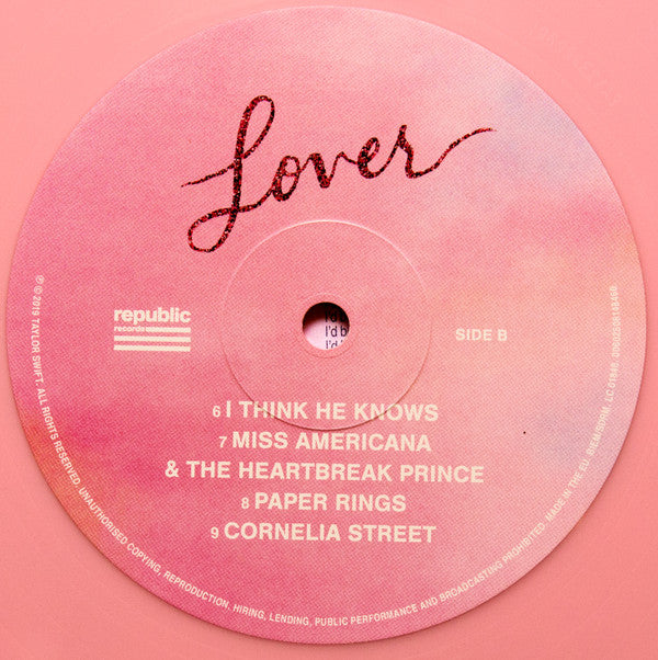 Taylor Swift : Lover (LP, Pin + LP, Blu + Album)