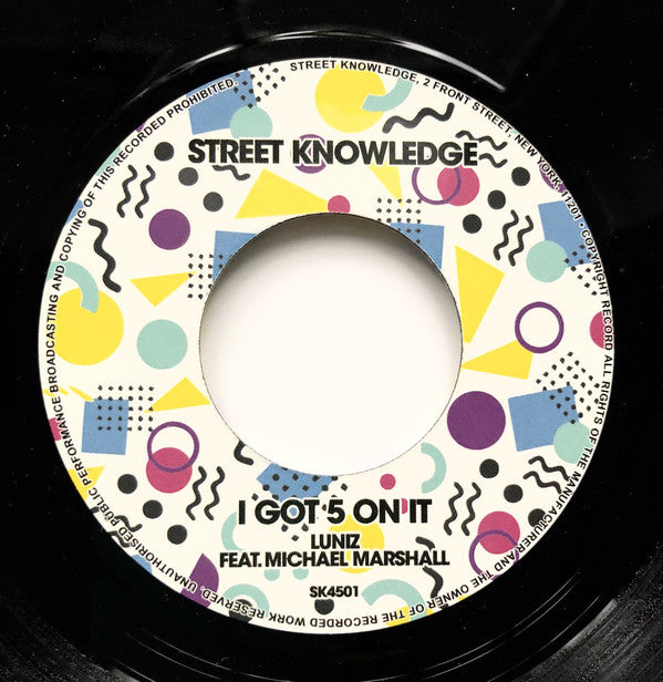 Warren G Feat. Nate Dogg / Luniz Feat. Michael Marshall : Regulate / I Got 5 On It (7", Unofficial)