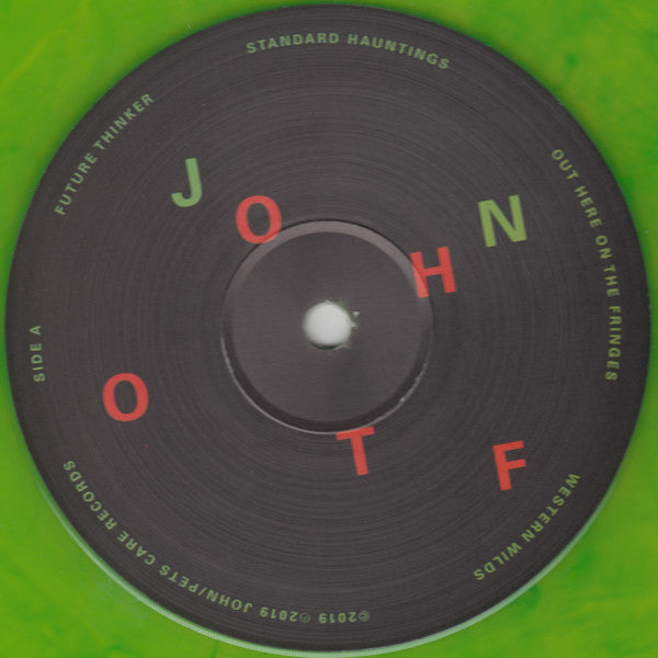John (34) : Out Here On The Fringes (LP, Album, Ltd, Fer)