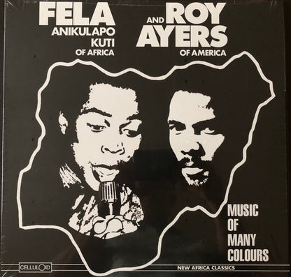 Fela Anikulapo Kuti* And Roy Ayers : Music Of Many Colours (LP, Album, RE)
