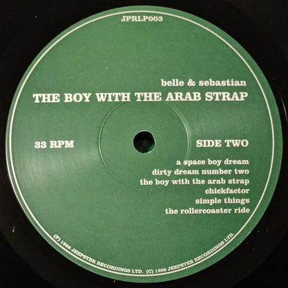Belle & Sebastian : The Boy With The Arab Strap (LP, Album, RE)