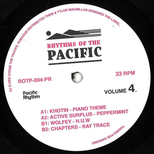 Various : Rhythms Of The Pacific Volume 4. (12")
