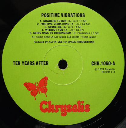 Ten Years After : Positive Vibrations (LP, Album)