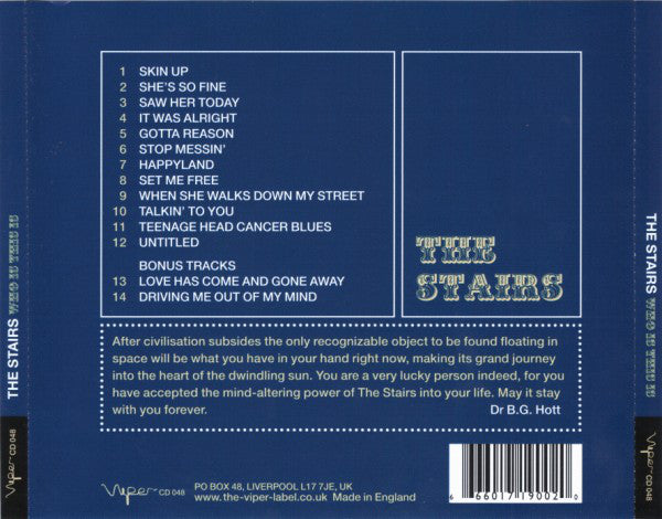 The Stairs : Who Is This Is (CD, Album)