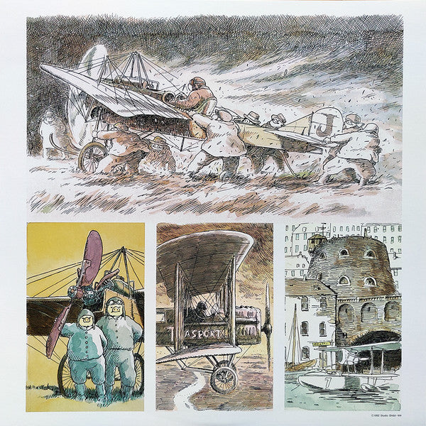 Joe Hisaishi : 紅の豚 (イメージアルバム) = Porco Rosso (Image Album) (LP, Album)