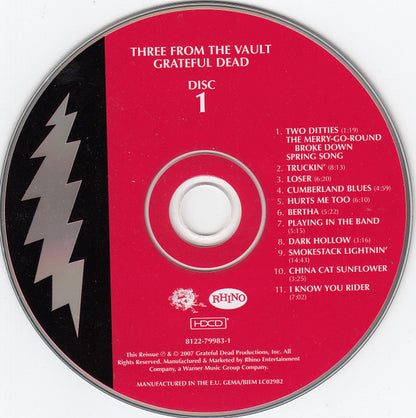 The Grateful Dead : Three From The Vault (2xHDCD, Album)