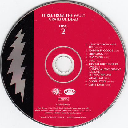 The Grateful Dead : Three From The Vault (2xHDCD, Album)