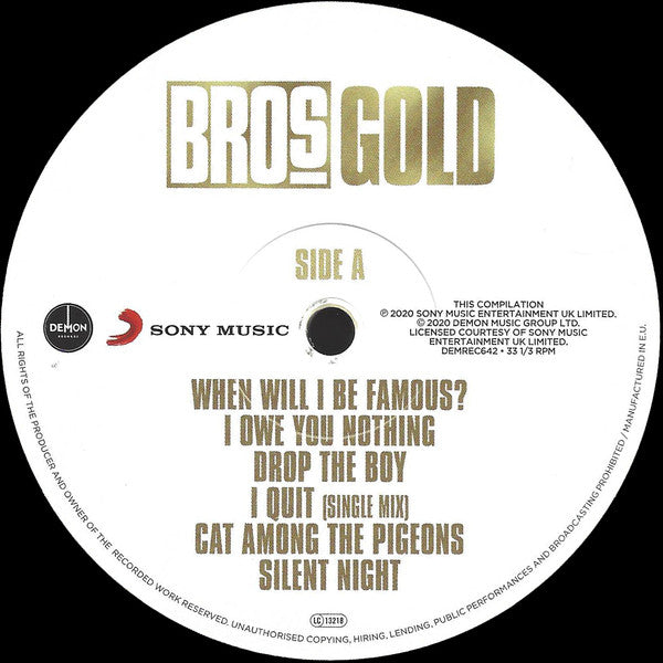 Bros : Gold (LP, Comp, Gol)