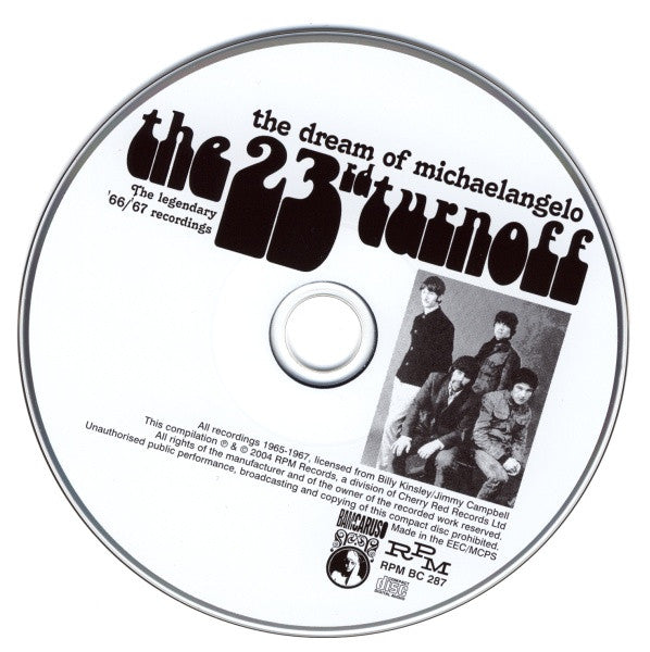 The 23rd Turnoff : The Dream Of Michaelangelo (CD, Comp)