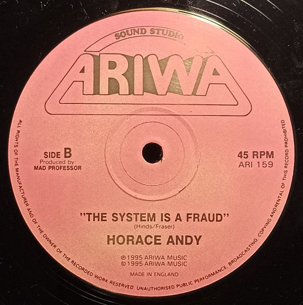 Horace Andy : Life Is For Living / The System Is A Fraud (12", Maxi)