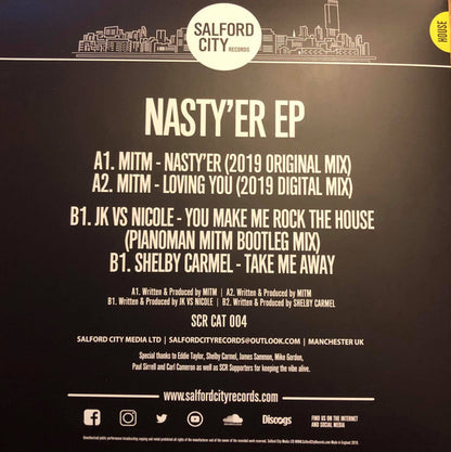 Various : NASTY'ER EP (12", EP, Ltd, Promo)