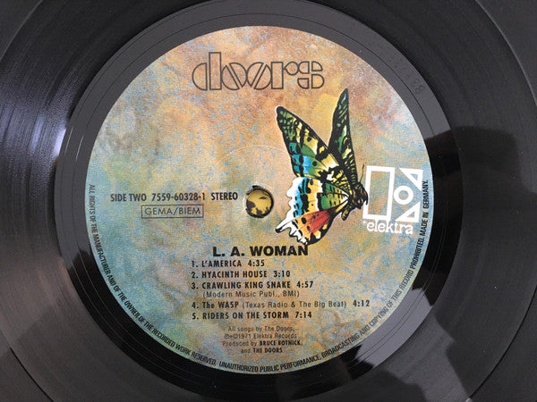 The Doors : L.A. Woman (LP, Album, RE, RP)