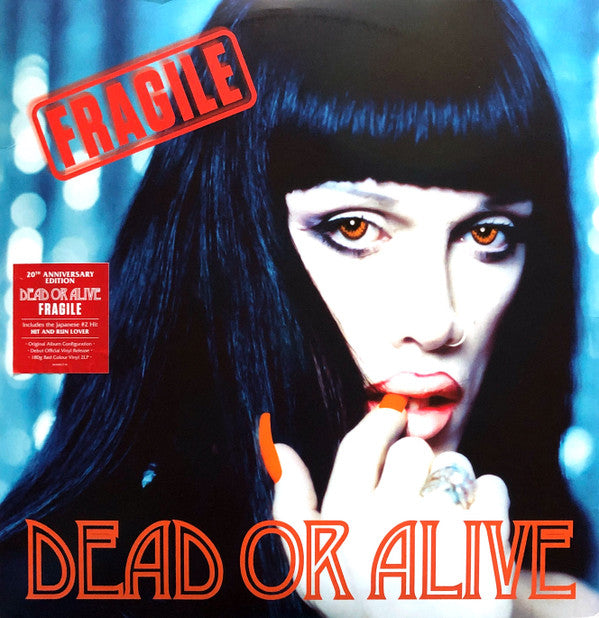 Dead Or Alive : Fragile (2xLP, Album, RE, Red)