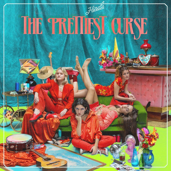 Hinds : The Prettiest Curse (LP, Album, Red + Flexi, 7", S/Sided, Gre + Ltd)