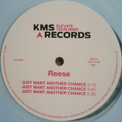 Reese : Just Want Another Chance (12", RE, RP, Cle)