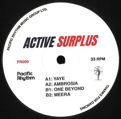 Active Surplus : Active Surplus (12", EP)