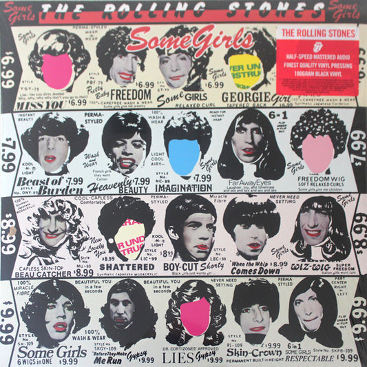 The Rolling Stones : Some Girls (LP, Album, RE, RM, 180)