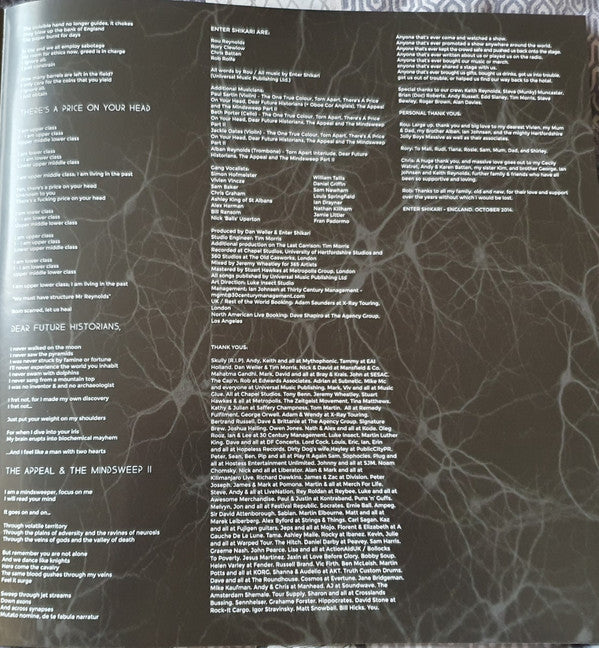 Enter Shikari : The Mindsweep (LP, Album, Ltd, Blu)