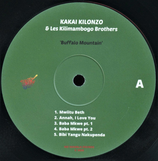 Kakai Kilonzo & Les Kilimambogo Brothers* : Buffalo Mountain (LP, Comp)