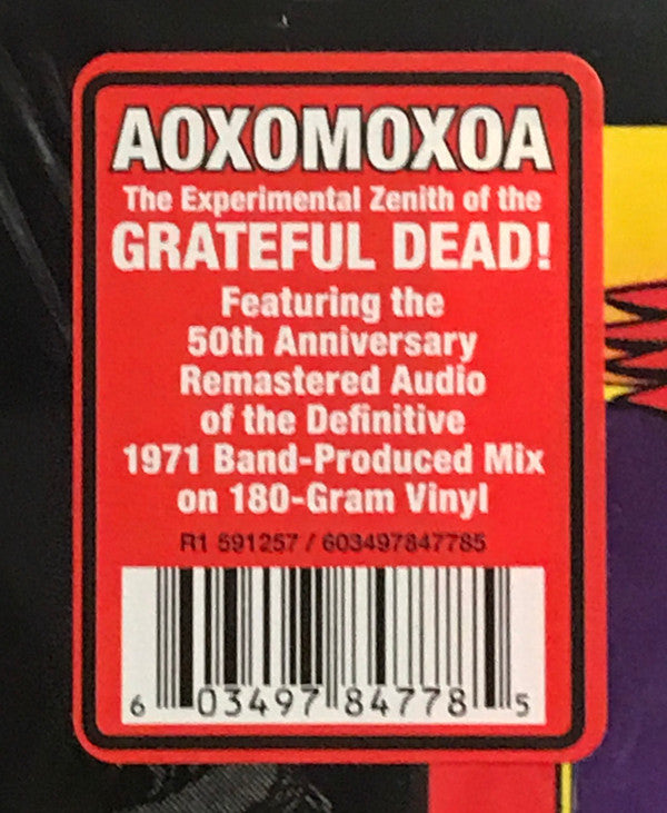 Grateful Dead* : Aoxomoxoa (LP, Album, RE, RM, 180)