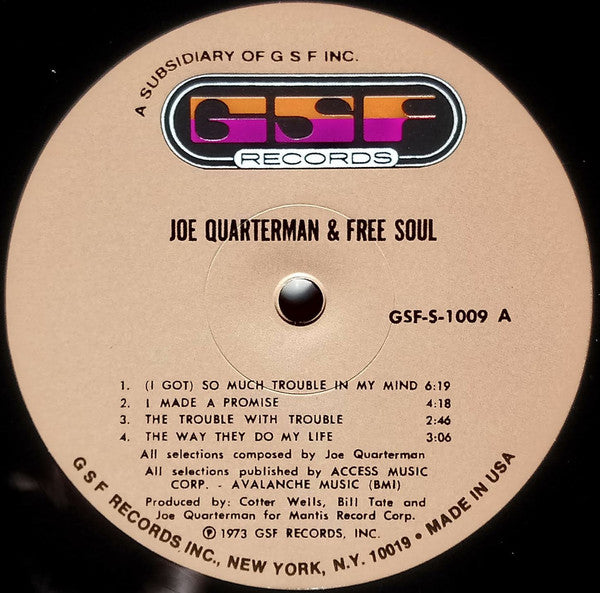 Sir Joe Quarterman & Free Soul : Sir Joe Quarterman & Free Soul (LP, Album, RSD, RE, Gat)