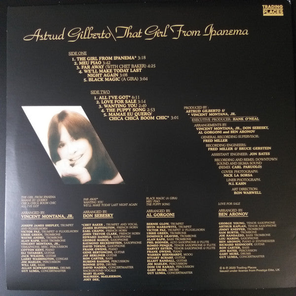 Astrud Gilberto : That Girl From Ipanema (LP, Album)