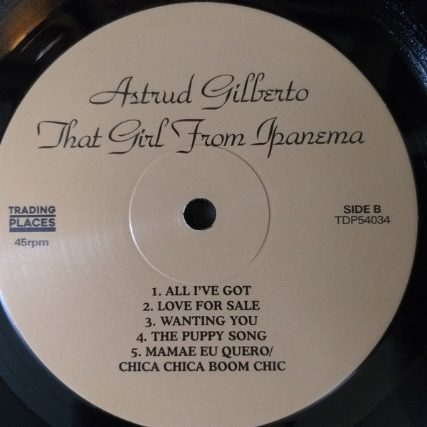 Astrud Gilberto : That Girl From Ipanema (LP, Album)