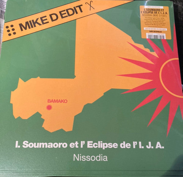 I. Soumaoro* Et L'Eclipse De L'I.J.A. : Nissodia (Mike D Edit) (12", Ltd, Yel)