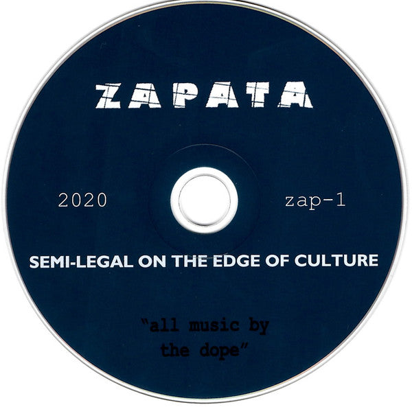 Dope (13) : Semi-Legal On The Edge Of Culture (CD, Album)
