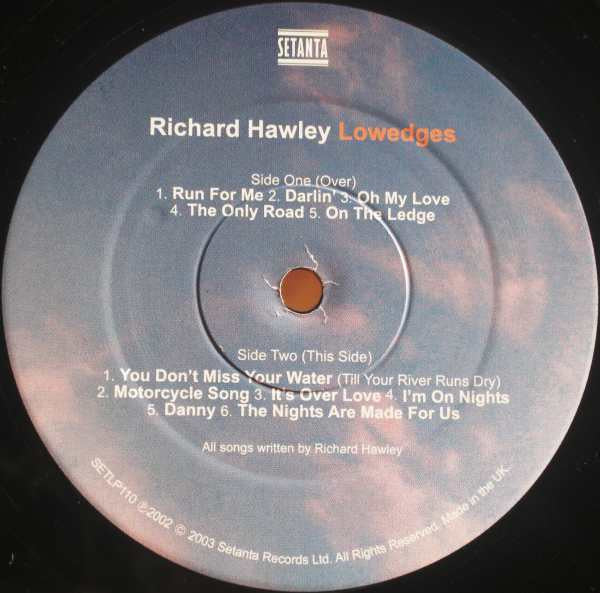 Richard Hawley : Lowedges (LP, Album)