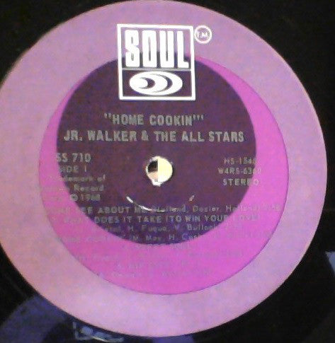 Jr. Walker And The All Stars* : Home Cookin' (LP, Album, Ind)