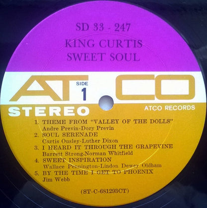 King Curtis : Sweet Soul (LP, Album, Ter)