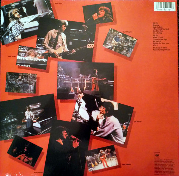 Toto : Toto IV (LP, Album, RE, RM)
