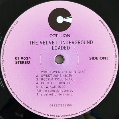 The Velvet Underground : Loaded (LP, Album, RE)