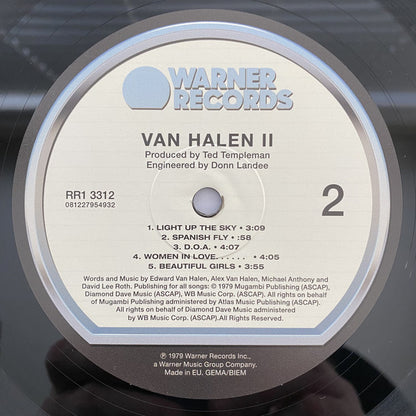 Van Halen : Van Halen II (LP, Album, RE, RM, 180)