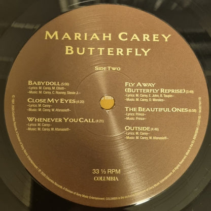 Mariah Carey : Butterfly (LP, Album, RE, RM)