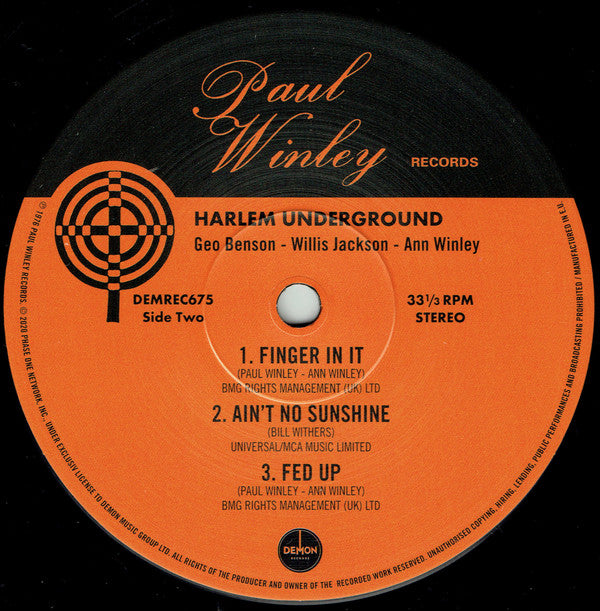 Harlem Underground Band : Harlem Underground (LP, Album)