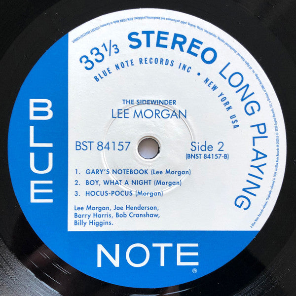 Lee Morgan : The Sidewinder LP, Album, RE, 180 (M / M) - Dig Vinyl