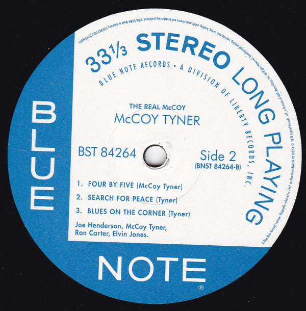 McCoy Tyner : The Real McCoy (LP, Album, RE, 180)