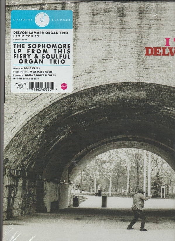 Delvon Lamarr Organ Trio : I Told You So (LP, Album, Ltd, Pin)