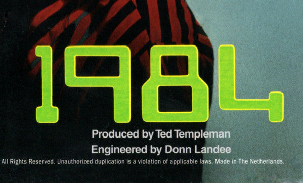 Van Halen : 1984 (LP, Album, RE, RM, RP, 30t)