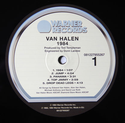 Van Halen : 1984 (LP, Album, RE, RM, RP, 30t)