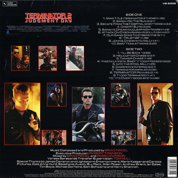 Brad Fiedel : Terminator 2: Judgment Day (Original Motion Picture ...